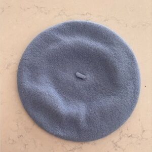 Wool Blue Beret